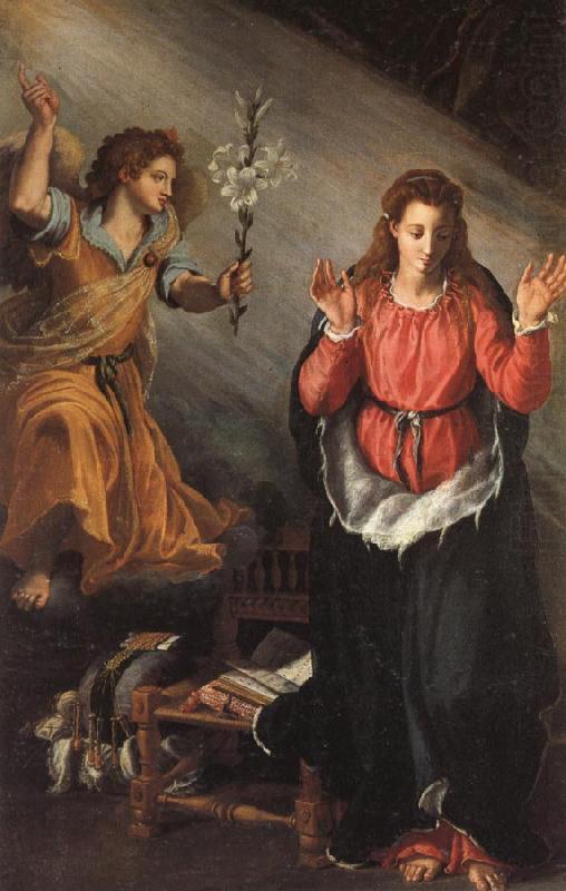 ALLORI Alessandro The Annunciation china oil painting image